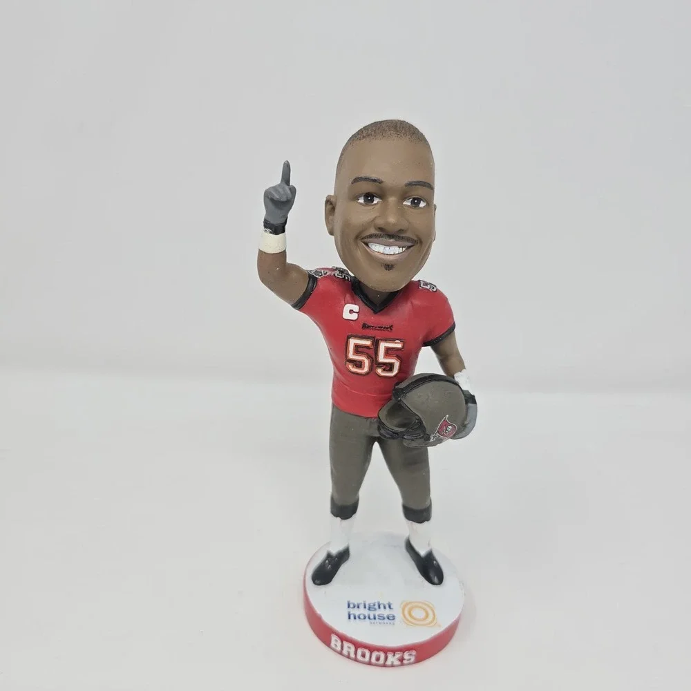 Tampa Bay Bucs Derrick Brooks Ring of Honor Bobblehead Stadium Give Away 9/14/14